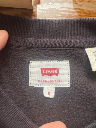 Sudadera Levi's Negra - Talla S