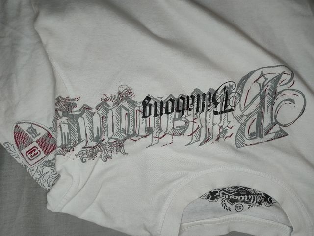 Camiseta Billabong blanca manga larga