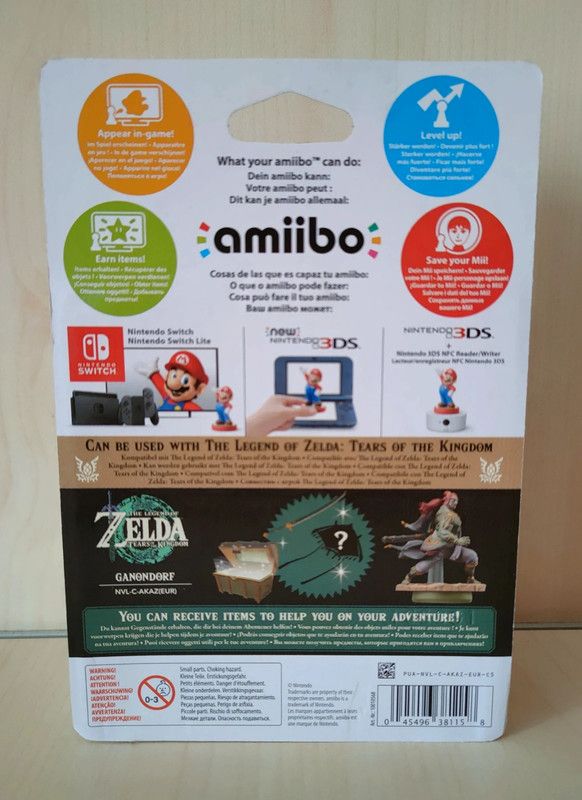 Amiibo Ganondorf - Tloz Tears of The Kingdom