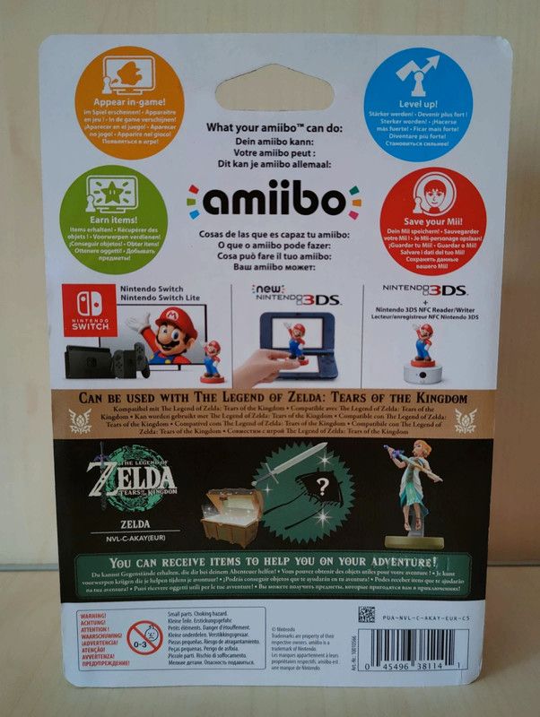 Amiibo Zelda - Tloz Tears of the Kingdom