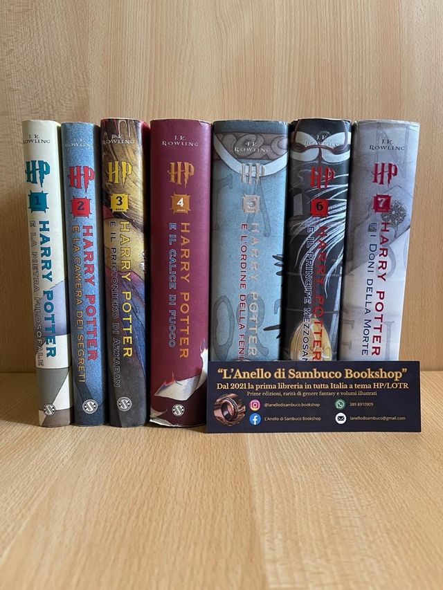 Harry Potter salani prima edizione saga completa