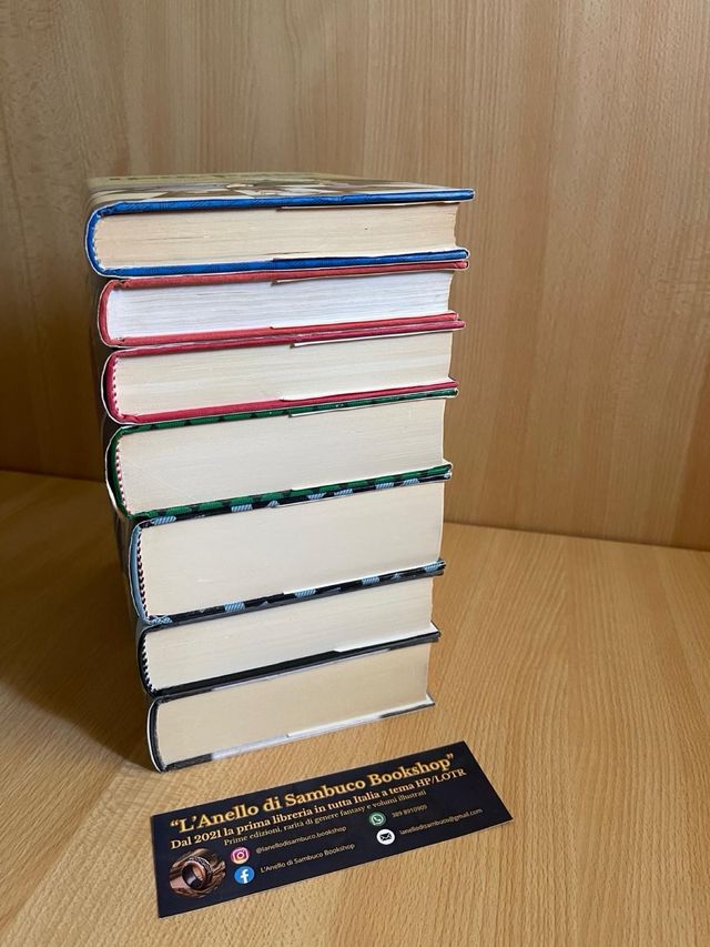 Harry Potter salani prima edizione saga completa