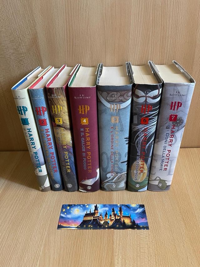 Harry Potter salani prima edizione saga completa