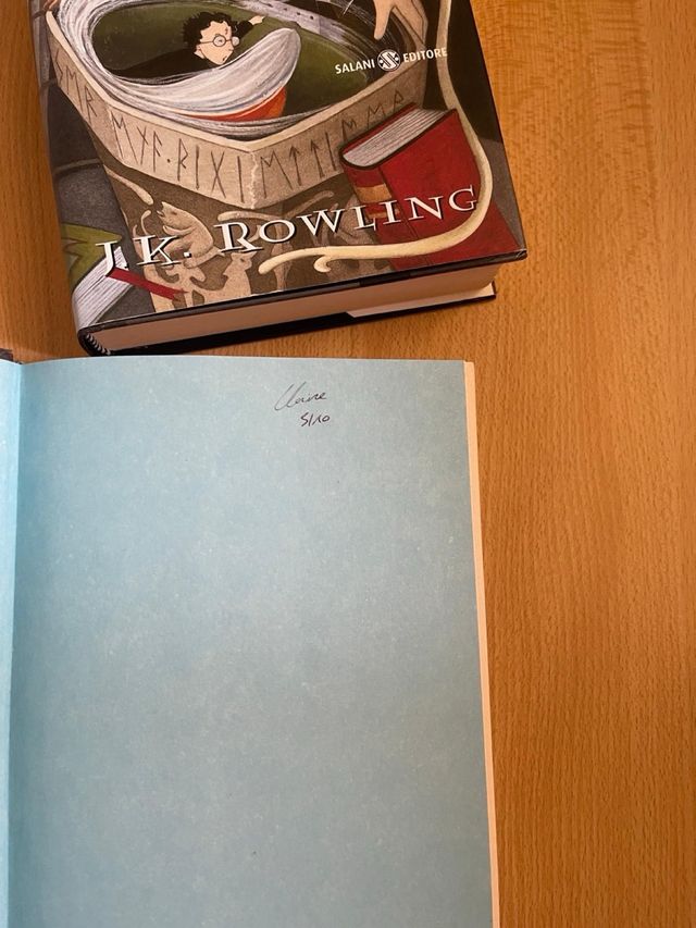 Harry Potter salani prima edizione saga completa