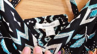 Vestido Springfield flores