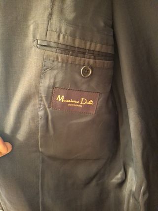 Chaqueta americana negra