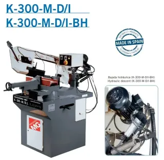 SIERRA DE CINTA PARA METALES MG SERIE K300 =======