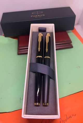 CHOLLO PARKER PAREJA DE PLUMA Y BOLIGRAFO
