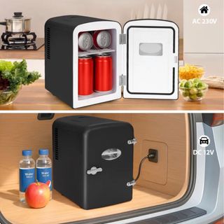 Mini frigo nero portatile