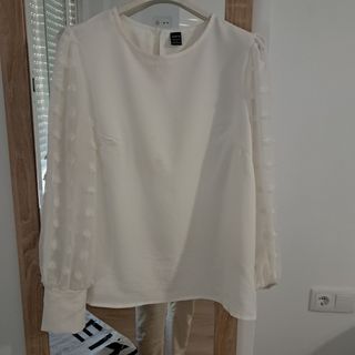 Blusa blanca - Talla M