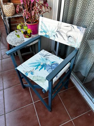 Sillón restaurado a mano – único y con encanto