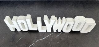 Decoración Letras Hollywood