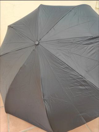 Paraguas azul - Invertido