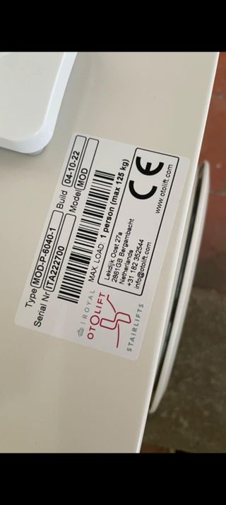 Monta scale Otolift: nuovo, mai usato