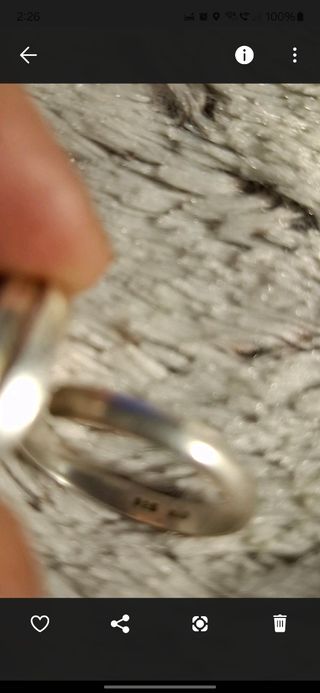 ANILLO PLATA,PIEDRA LAPIZLAZULI ABIERTO.PLATA 925