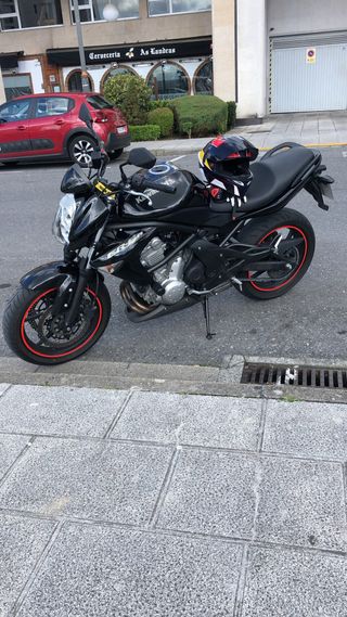 Kawasaki ER6N A2 ABS limitada a 35kW