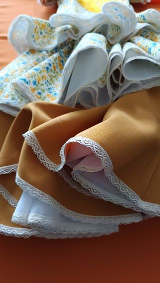 Vestido Flamenca niña - multicolor