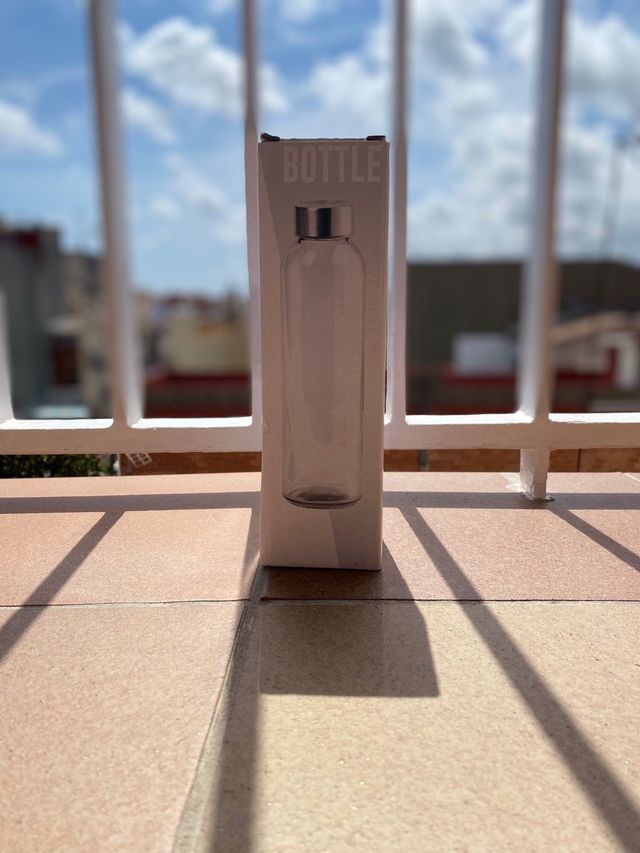 Botella agua cristal 500ml