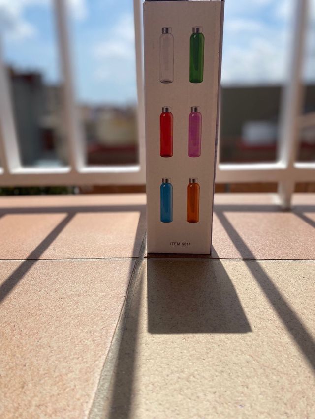 Botella agua cristal 500ml