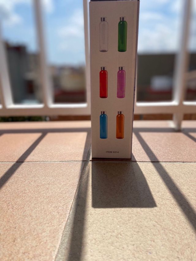 Botella agua cristal 500ml