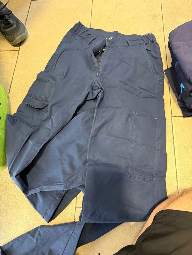 Pantalones trabajo azul marino