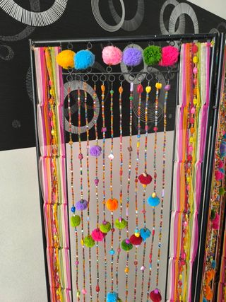 Biombo decorativo hippie