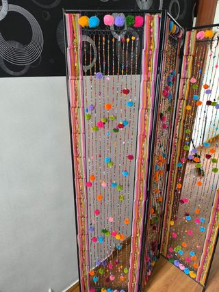 Biombo decorativo hippie