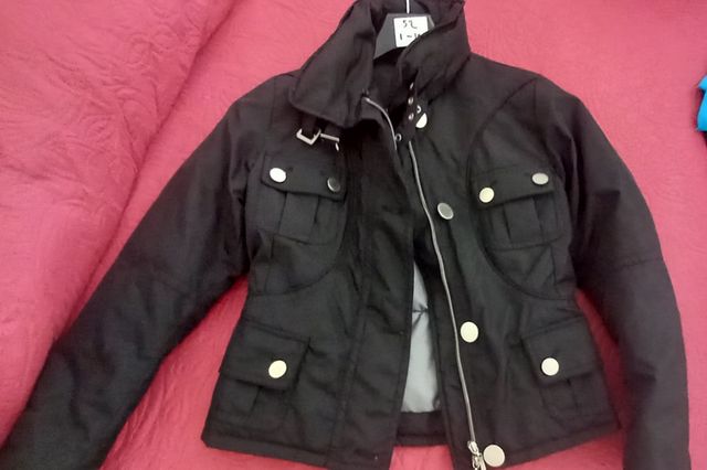 Giubbotto donna nero tg XS