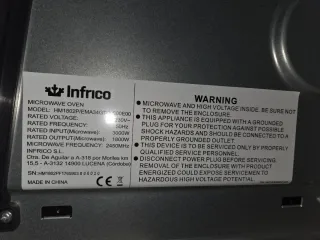 Microondas Infrico profesional