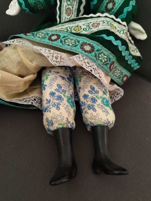 Muñeca rusa porcelana vintage