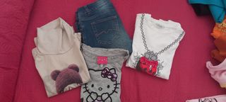 Abiti bambina 11 anni: jeans + magliette