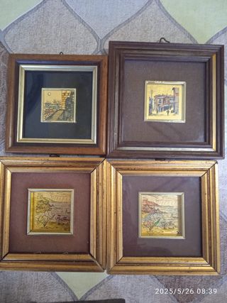 Quadretti miniati oro e/o argento anche singolarme