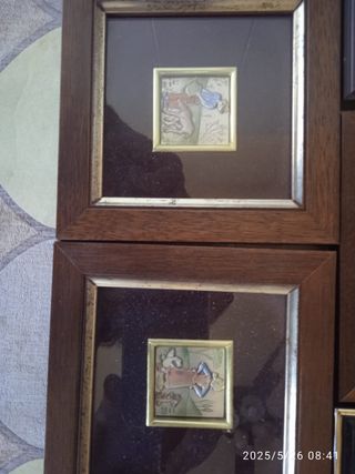 Quadretti miniati oro e/o argento anche singolarme