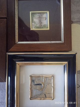 Quadretti miniati oro e/o argento anche singolarme