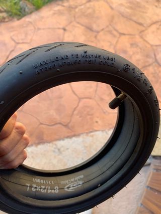 2 Ruedas 8x1/2x2 para patinete electrico.