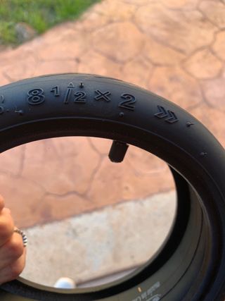 2 Ruedas 8x1/2x2 para patinete electrico.