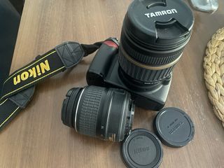 Cámara Nikon D40x + objetivo Tamron