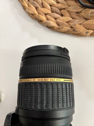 Cámara Nikon D40x + objetivo Tamron