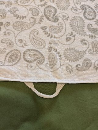 Telo doccia IKEA - bianco e grigio