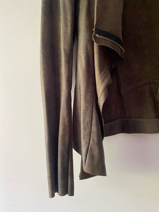 Chaqueta Zara verde oliva - Talla 4