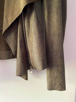 Chaqueta Zara verde oliva - Talla 4