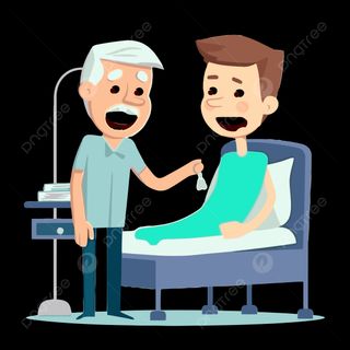 Acompañar enfermos en hospitales. Incluido Navidad