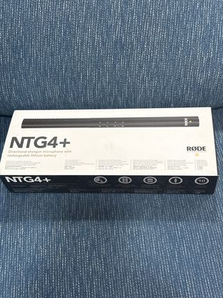 Rode NTG4+ Micrófono Shotgun