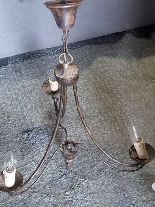 Apliques pared dorados - 4uds