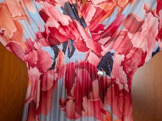 Liu Jo vestito lungo in misto seta NUOVO