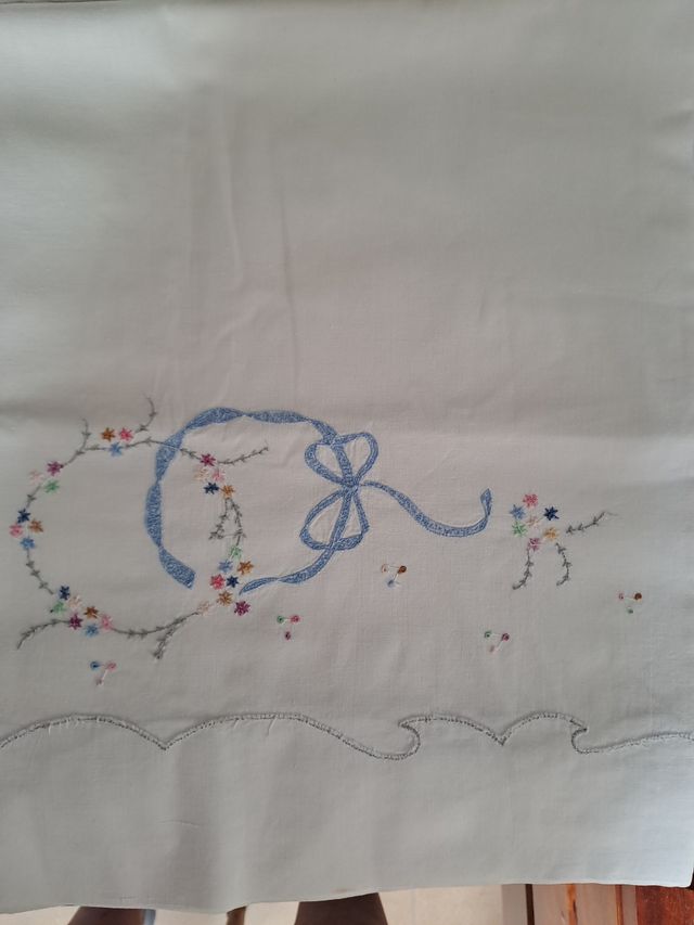 Juego sábanas 135 bordado