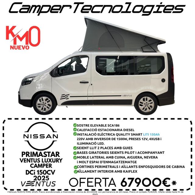 Nissan Primastar VENTUS LUXURY CAMPER