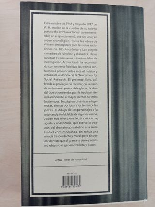 TRABAJOS AMOR DISPERSOS CONFERENCIAS SHAKESPEARE