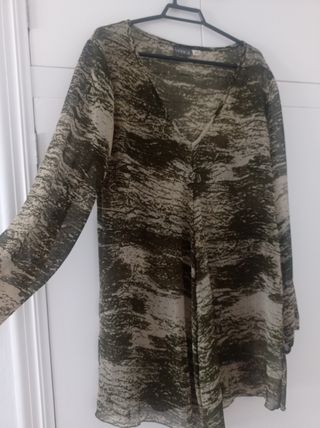 Blusa gasa militar