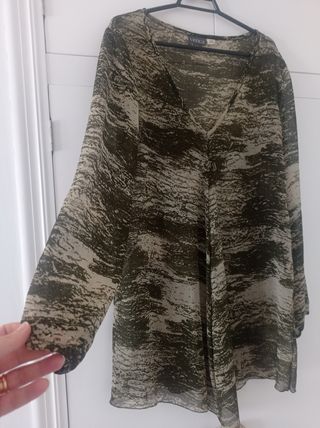 Blusa gasa militar